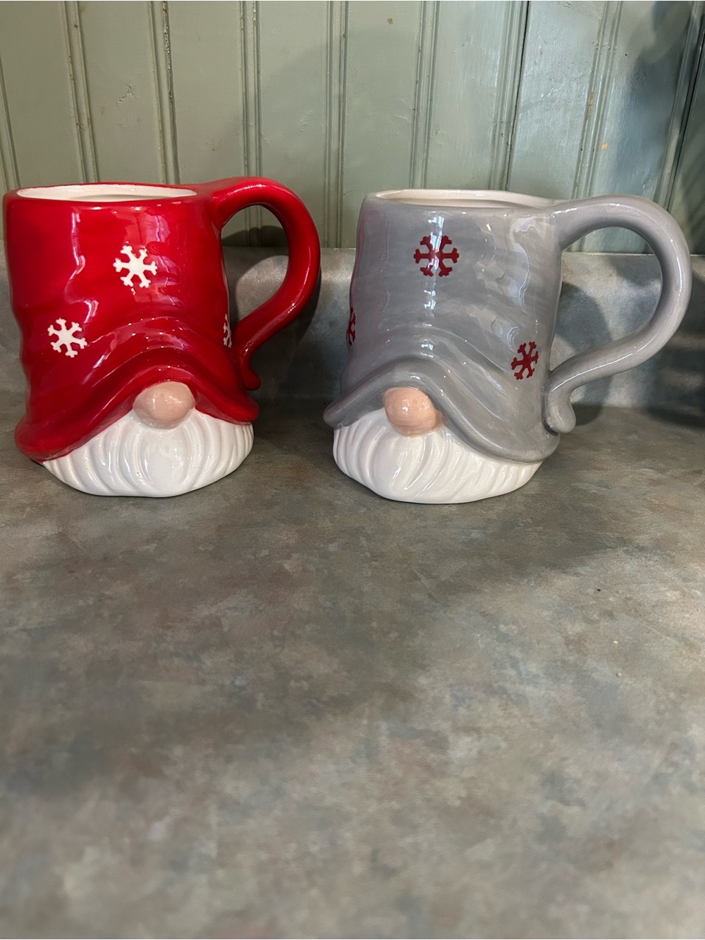 Festive Gnome Ceramic Mugs